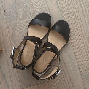 Michael Kors Sabrina Sandal in Black